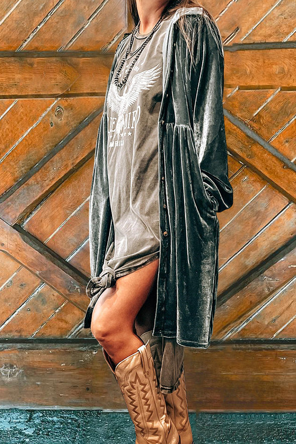 Fashion Free Bird T-Shirt Dress
